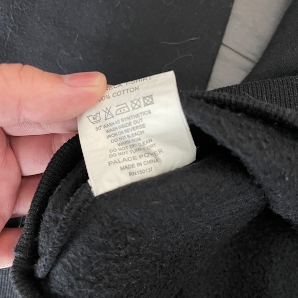 Men’s palace hoodie orange black size xl cotton - Picture 4 of 5